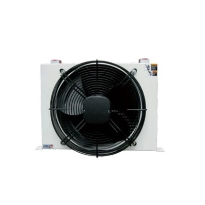 Arja-Cooler taż-żejt imkessaħ Cooler taż-żejt idrawliku bi pjanċa tal-apparat li jkessaħ l-arja bil-fann elettriku-Fin Heat Exchangers