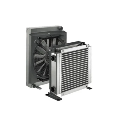 Cooler taż-żejt idrawliku tar-radjatur ġdid ta' 100L/MIN Pjanċa mkessħa bl-arja -Fin Aluminum Hydraulic Oil Cooler